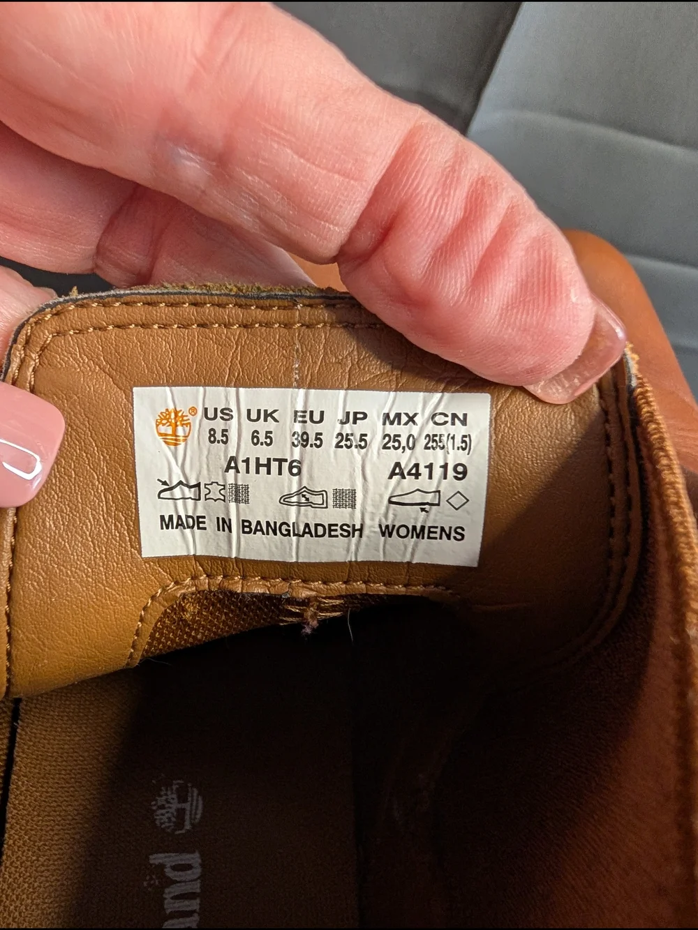 Timberland Magby Low Chelsea Boots Tan Leather Womens Size 8.5